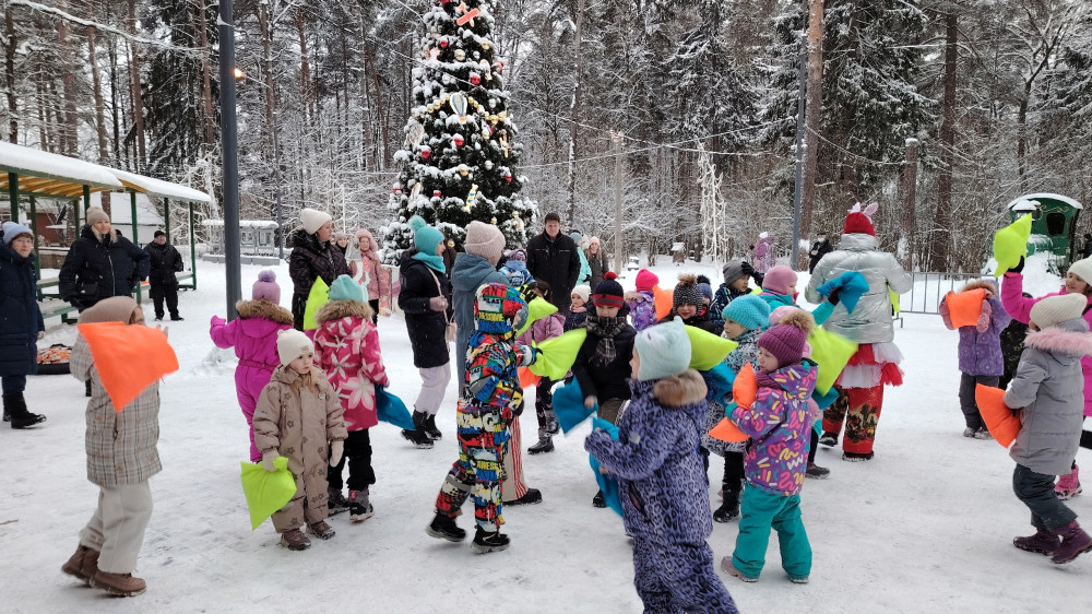 Предновогодние праздники в Городских парках