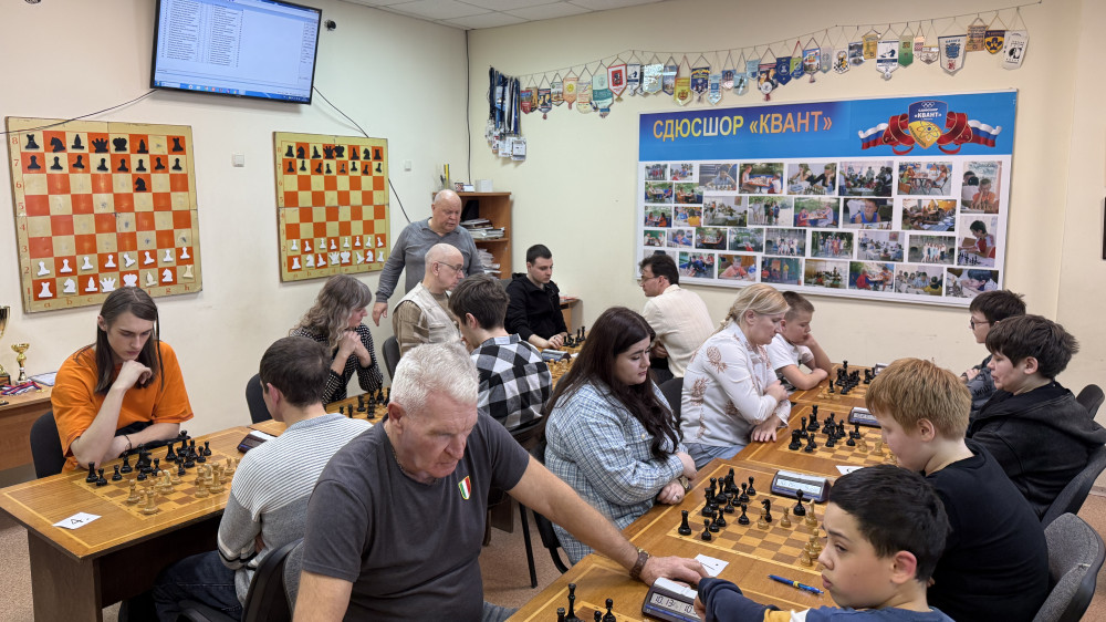 В Обнинске прошел третий этап фестиваля по быстрым шахматам «Технопарк-Обнинск»