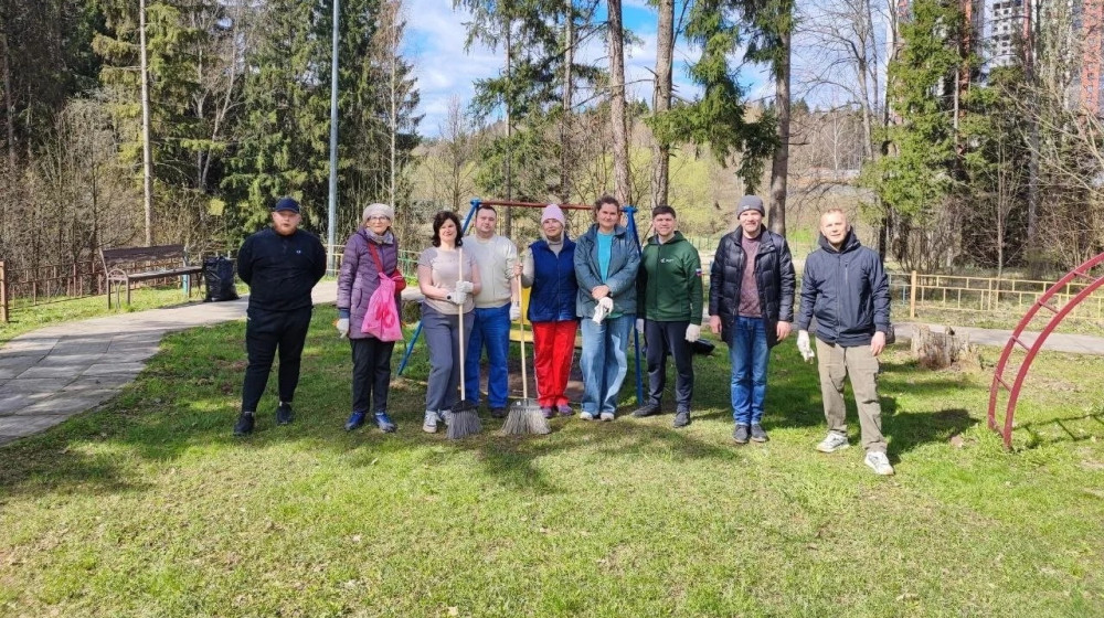 ТОС Обнинска – на весенних субботниках