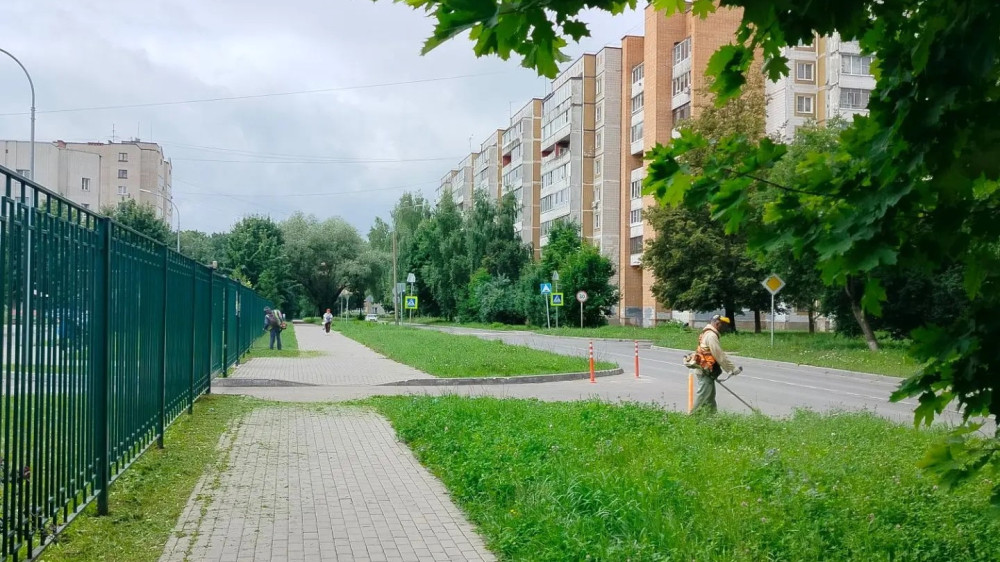 В Обнинске увеличили темпы покоса травы