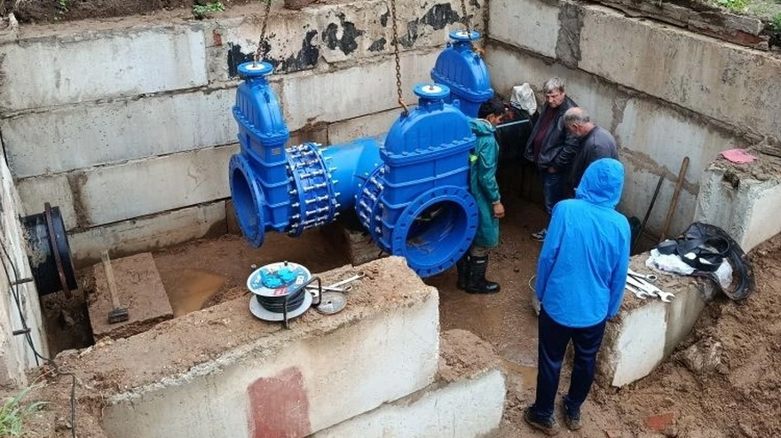 РИР завершил ремонт на Добринском водоводе