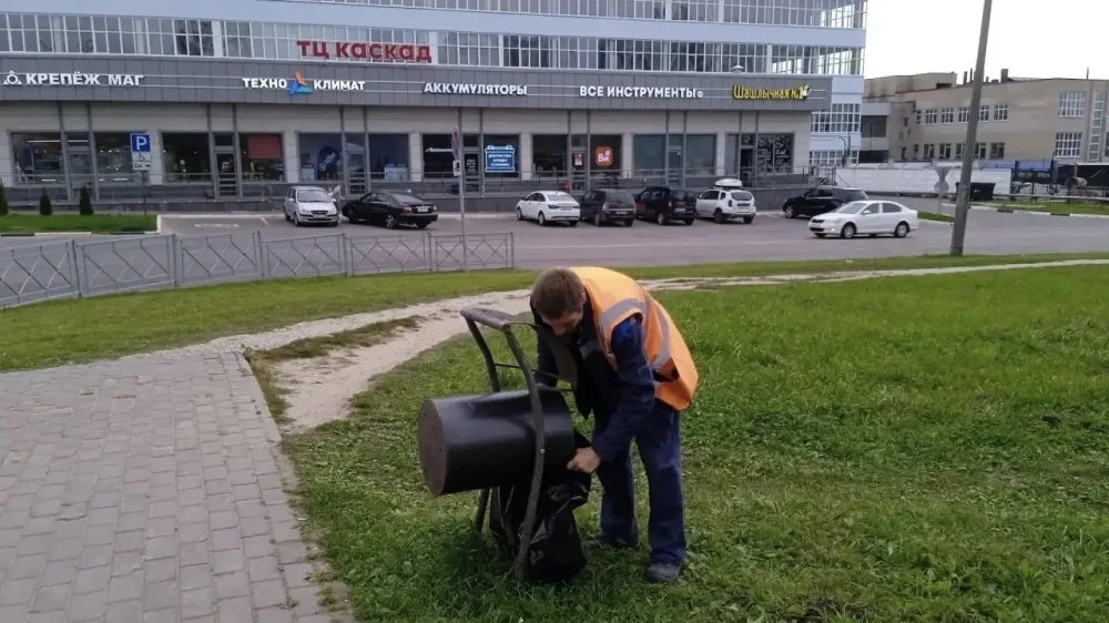 С улиц города вывезли более 20 кубометров мусора за неделю